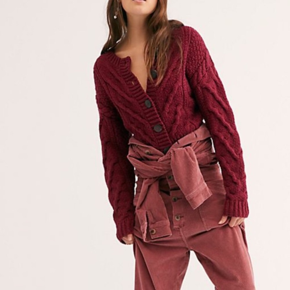 Free People Bonfire cardi